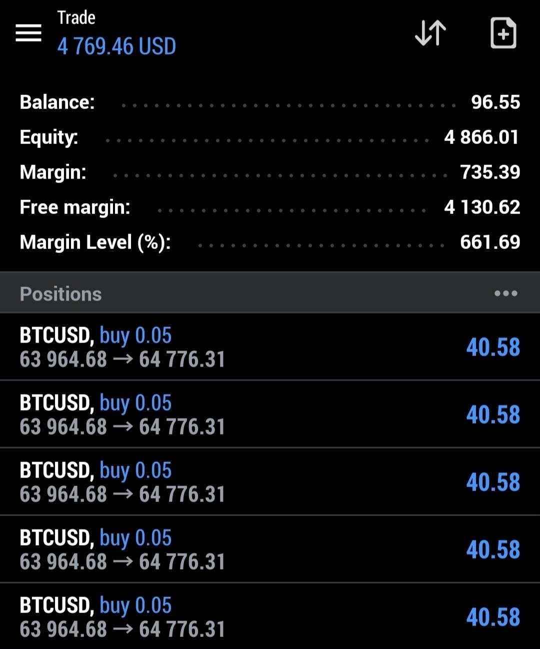 AI MONSTER PRO running on MetaTrader 5